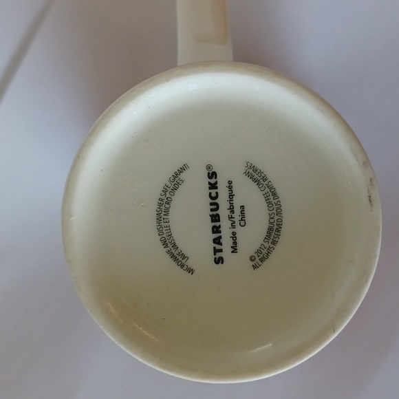 Starbucks 2012 Christmas/Partridge/Bird Ceramic 12 Oz. Mug - Picture 7 of 8